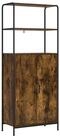 vidaXL Sideboard vidaXL Highboard R&auml;uchereiche 40 x 33 x 161 cm Holzwerkstoff