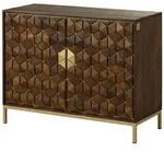 Massivmoebel24 Sideboard DIAMOND Mango Massivholz braun (Massivholz montiert 33...