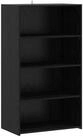 vidaXL Highboard Highboard Schwarz Eichen-Optik 70 x 41 x 124 cm Holzwerkstoff...