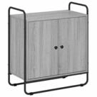 vidaXL Sideboard Sideboard Sonoma-Grau 68 x 35 x 75 cm Holzwerkstoff (1 St)