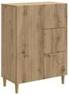 vidaXL Sideboard 66 x 34,5 x 90 cm Sideboard Artisan-Eiche 66x34,5x90 cm...
