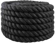 vidaXL Seil Juteseil 30 mm Schwarz 100% Tossa Jute (1-tlg)