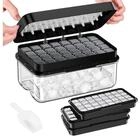 LuxusKollektion Eisw&uuml;rfelform Eisw&uuml;rfelform 96er 3er Kunststoff Deckel...