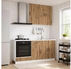 vidaXL H&auml;ngeschrank vidaXL K&uuml;cheneinheit KALMAR 5 stk. Artisan-Eiche...
