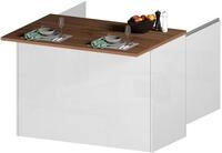 KOCHSTATION K&uuml;cheninsel KS-Sole, Breite 125 cm, mit 2 T&uuml;ren