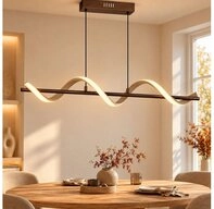 GLOBO LIGHTING LED Pendelleuchte, LED-Leuchtmittel fest verbaut, Warmwei&szlig;, LED