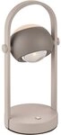 Musterring LED Tischleuchte CANNON, Akku LED Tischlampe Touchdimmer 4W 400 Lumen