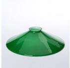 Orion Leuchten Lampenschirm Schusterschirm Gr&uuml;n Glas &Oslash; 25 cm E27 Ersatzschirm