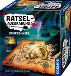 Kosmos Spiel R&auml;tsel Ausgrabung Schatzinsel Experimentierkasten
