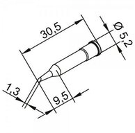 Ersa L&ouml;tkolben Ersa 0102WDLF35 L&ouml;tspitze Spitzen-Gr&ouml;&szlig;e 3.50 mm Inhalt 1 St.,