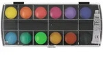 Herlitz Farbkasten Deckfarbkasten mit 12 Farben