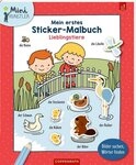Mein 1. Sticker-Malbuch: Lieblingstiere - Mini-K&uuml;nstler / Deborah Van de...