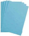 CLAIREFONTAINE Fotopapier Maya Fotokarton 50x70cm 270g 125 Bogen - Himmelblau