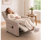 HOMCOM Massagesessel Relaxsessel Fernsehsessel mit Massage & W&auml;rme (Set, 1-St.,