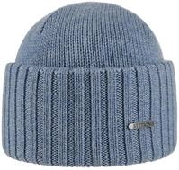 Stetson Strickm&uuml;tze aus 100% Merino-Wolle mit Umschlag