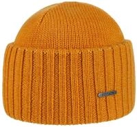 Stetson Strickm&uuml;tze aus 100% Merino-Wolle mit Umschlag