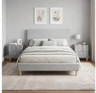 vidaXL Nachtkommode vidaXL Nachttisch 2 stk. Grau Sonoma 43 x 34,5 x 48 cm