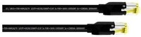 Cordial Cordial 15532 RJ45 Patchkabel CAT 5e S/UTP 0.30 m Schwarz PUR-Mantel 1