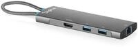 Digitus Laptop-Dockingstation DIGITUS USB-C Docking Station, 8-Port, HDMI, USB,...