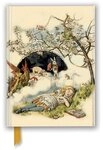 Notizbuch Premium Notizbuch DIN A5: Alice im Wunderland - Schlafende Alice