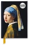 Tagebuch Premium Notizbuch Blank DIN A5: Johannes Vermeer, Das M&auml;dchen mit d...