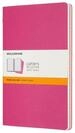 MOLESKINE Notizheft, Cahier 3er Set - mit Kartoneinband - 70g-Papier