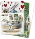 Notizbuch Dreier Set DIN-A5-Format-Notizb&uuml;cher: Alice im Wunderland