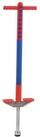 relaxdays H&uuml;pfspielzeug Pogo Stick f&uuml;r Kinder 35 kg, (1-tlg), Blau-Rot