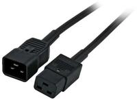 EFB Elektronik EK519.1,8 Stromkabel Schwarz 1,8 m C20-Koppler C19-Koppler...