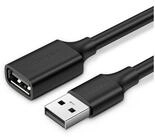 UGREEN Kabeladapter USB (weiblich) - USB (m&auml;nnlich) 2m schwarz (10316) Adapter