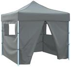 vidaXL Partyzelt Party-Zelt 291 x 291 x 315 cm Anthrazit Oxford-Stoff