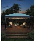 LuxusKollektion Faltpavillon Faltpavillon 3x3m mit Moskitonetz NBlue