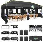 LuxusKollektion Faltpavillon Faltpavillon 3x6m wasserdicht mit Seitenteilen...