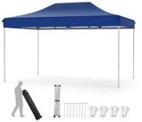COSTWAY Faltpavillon, 300x445 cm Pop-up-Zelt, f&uuml;r 12 Personen, mit Tasche