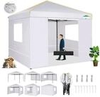 LuxusKollektion Faltpavillon Faltpavillon 3x3m Wasserdicht Stabil Wei&szlig;