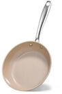 LuxusKollektion Bratpfanne Bratpfanne 20cm Keramik Khaki