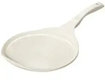 LuxusKollektion Cr&ecirc;pepfanne Crepe Pfanne 30cm Keramik Antihaft Beige Induktion...