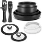 LuxusKollektion Pfannen-Set Pfannenset mit abnehmbaren Griffen, T&ouml;pfe und...
