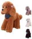 LuxusKollektion Kuscheltier Kuscheltier Hund Pudel Pl&uuml;schtier Schal Geschenk...