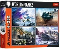 Spiel Puzzle 4x250 - World of Tanks