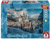 Schmidt Spiele Puzzle Schmidt Spiele Winterliches Schloss, 1000 Puzzleteile