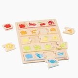 goki Lernspielzeug Mein erstes Farbenpuzzle (packung, 20-St., spar set),...
