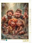 CALVENDO Puzzle CALVENDO Puzzle Stone Age Caricatures, 1000 pieces, finished...