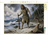 CALVENDO Puzzle CALVENDO Puzzle Robinson Crusoe / Daniel Defoe 1719, 1000...