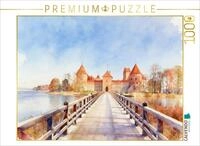 CALVENDO Puzzle CALVENDO Puzzle Trakai Castle, 1000 pieces, finished size 25.2...