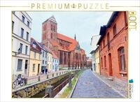 CALVENDO Puzzle CALVENDO Puzzle Wismar, view of St. Nicholas Church along the