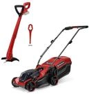Einhell Akkurasenm&auml;her GE-CM 18/32, 32 cm Schnittbreite, (Set, inkl.