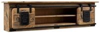 Massivmoebel24 Wandregal RAILWAY Mango Massivholz natur, 1-tlg., Mango 130 cm...