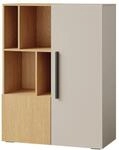 MIRJAN24 Regal Lorin 2D LO06, mit zwei Dreht&uuml;ren, 91x40x118 cm, Ged&auml;mpftem