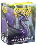 Dragon Shield Sammelkarte Dragon Shield Nebula&Silver Sleeves Standard (100)